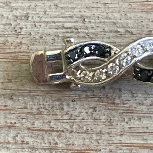 Vintage Bracelet Faux Gems Excellent Condition - Picture 5 of 12